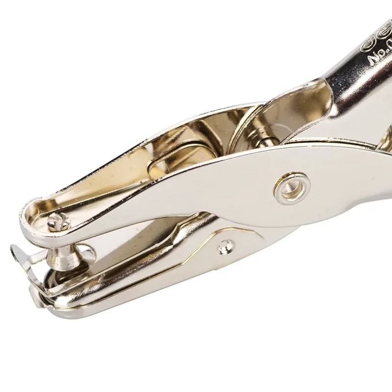 Deli 0114 keypunch Пробойник с одним отверстием полностью металлический ручной