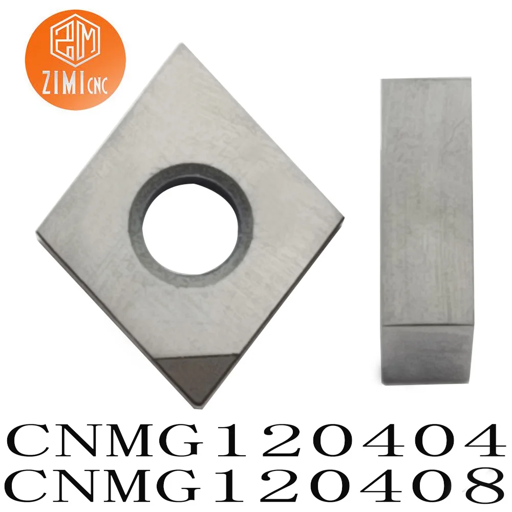 2 шт. CNMG120404/08/12 CBN токарный станок нож для резки материалов высокой твердости Карбид алмазный лезвие фрезерные поворота