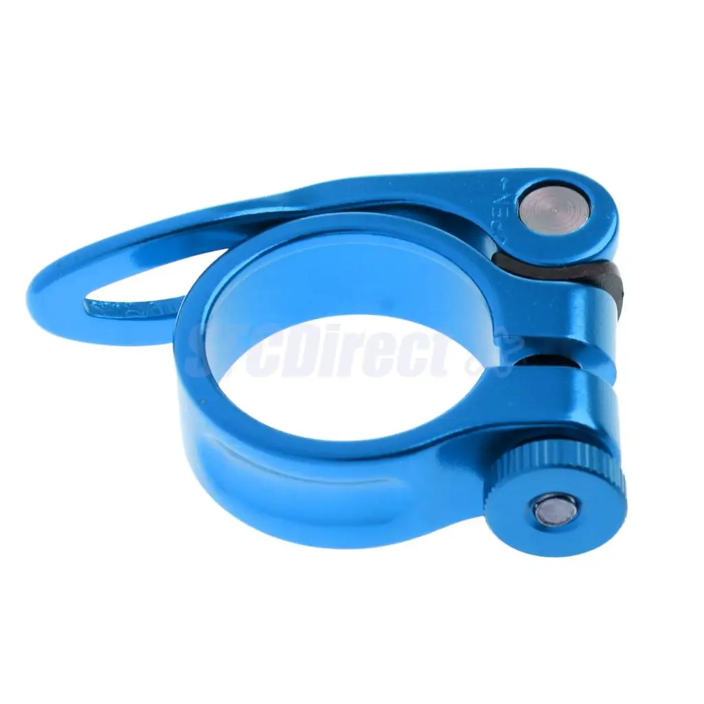 31.8mm Bicycle Seat Clamp Seatpost Clip Tube Lock  Aluminum Alloy Road MTB Cycling Bike Bicycle Quick Release Seatpost Clamp