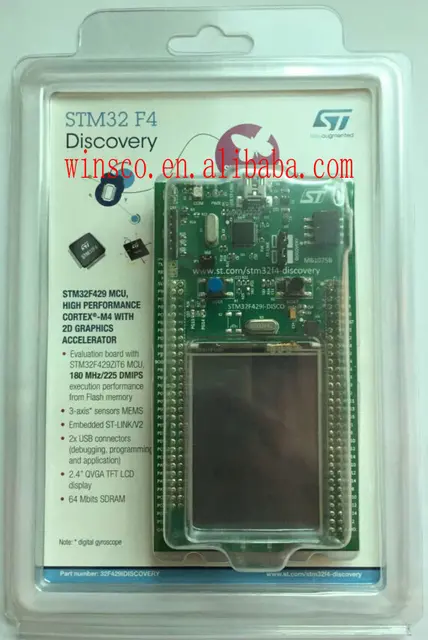 STM32F429I DISC1 100% NEW development board STM32F429-in Connectors ...