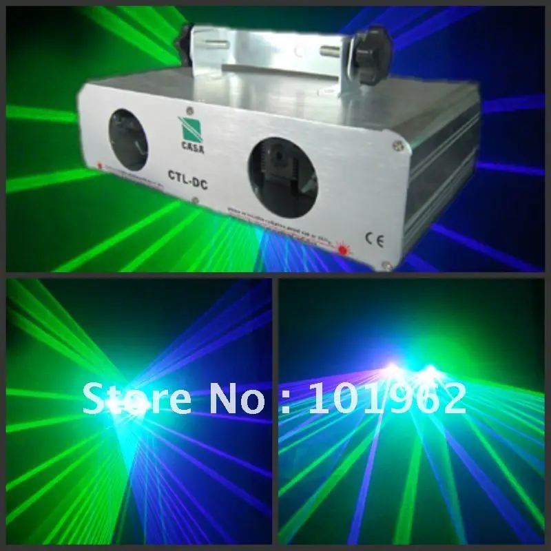 

100mW Blue Violet +40mW green Laser Light