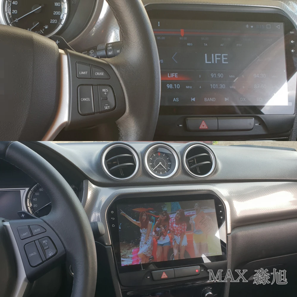 Flash Deal MAX Android 8.1.0 Car dvd For Suzuki Grand Vitara 2015 2016 2017 Radio RDS Bluetooth 4G WiFi SWC GPS Navigation System Free Map 5