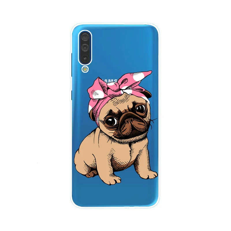 Soft Case For Samsung A50 Case Cover Cartoon Silicone Back Protector Cover Phone Case Fundas Coque For Samsung A50 A505 A505F