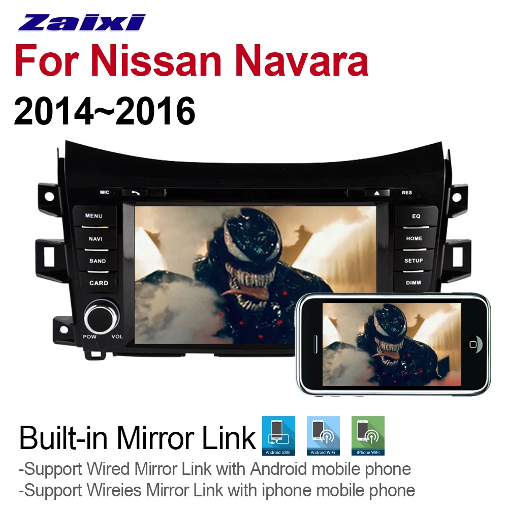 Автомобильный мультимедийный авто радио для Nissan Navara 2014 2015 2016 DVD GPS навигация с Android