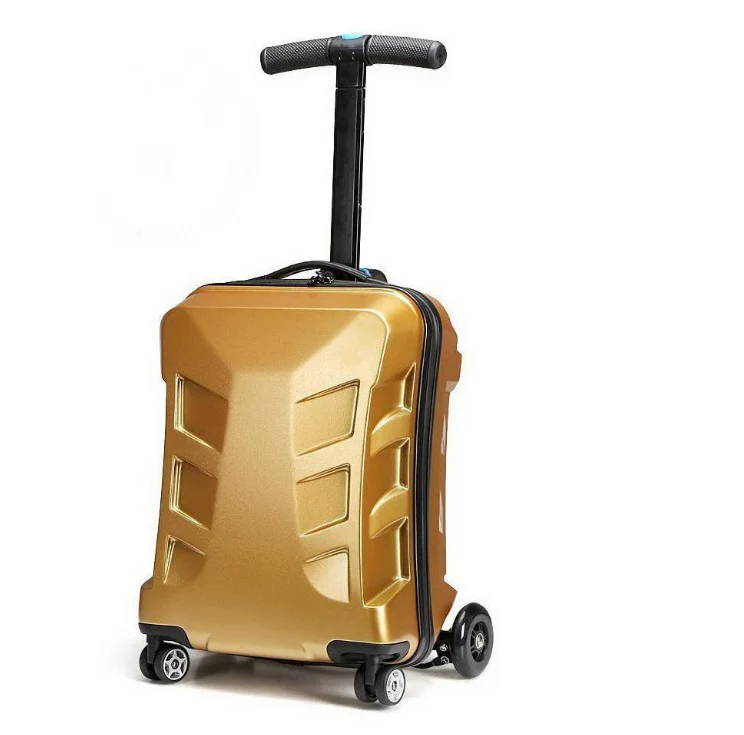 Travel tale скутер чемодан тележка для катания на скейтборде для багажа для подростков