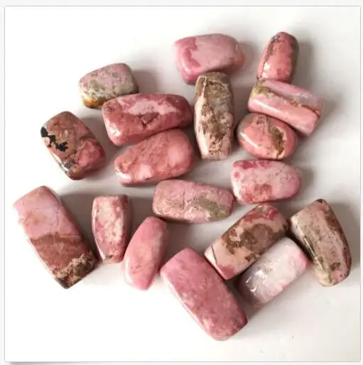 1/4lb Medium Rhodonite Tumbled Stone (Crystal Gemstone Metaphysical Reiki) | Дом и сад