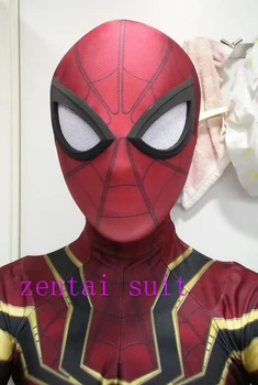 

Iron Spiderman Costume Spiderman Homecoming Superhero Costume Tom Holland Iron Spider Man Cosplay Suit For Adult/Kids/Custom