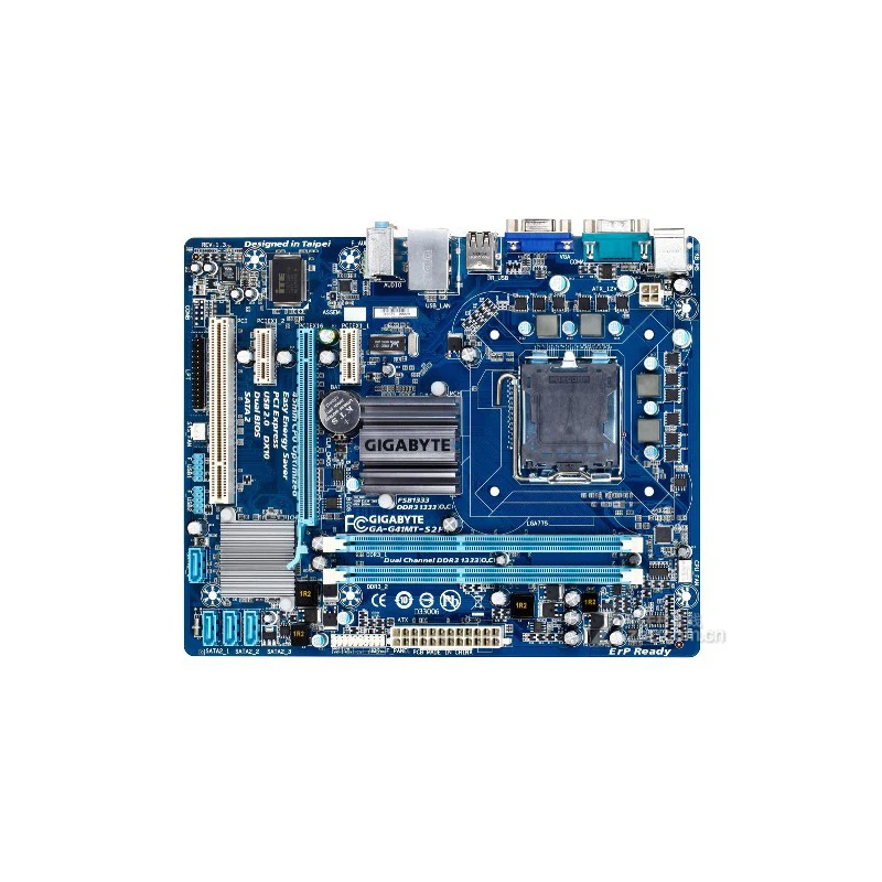 100% Gigabyte GA G41MT S2P материнская плата LGA 775 DDR3 USB2.0 десктопная для Core 2 Intel G41 D3H S2 P