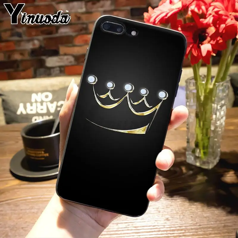 Мягкий чехол для телефона Yinuoda Boss Girl Lady Queen King iPhone 8 7 6 6S Plus X 5S 11pro SE xs max xr|Бамперы| |