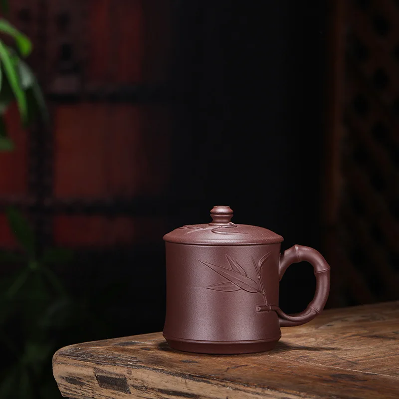 Руда Шахта фиолетовый песок горшок фиолетовая Песочная чаша бамбуковая