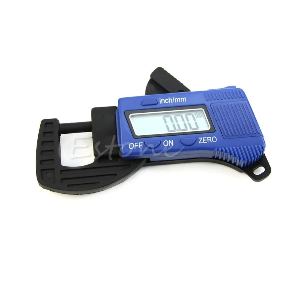 OOTDTY 0-12.7mm Electronic Digital LCD Thickness Caliper Carbon Fiber Micrometer Guage | Инструменты