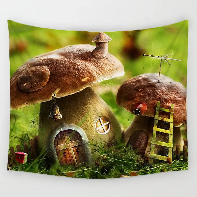 Fairy Forest Tapestry Bohemian Wall Hanging Tapestry Forest Starry Night Tapestry for Home Wall Decorations Tapestries