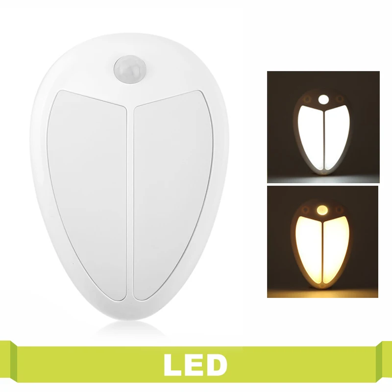 

Mini Wireless Infrared Porch Wall Lamp For Hallway Kitchen Closet Cabinet Stairwells Motion Sensor Night light Besides Lamp