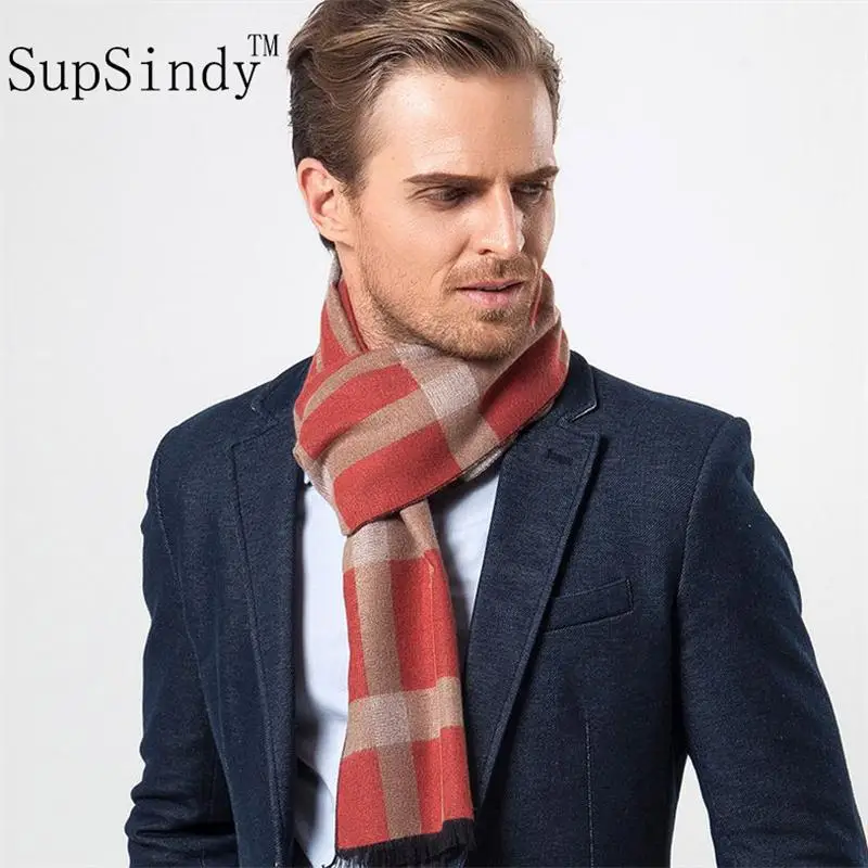 Buy European style Luxury men's scarf business casual