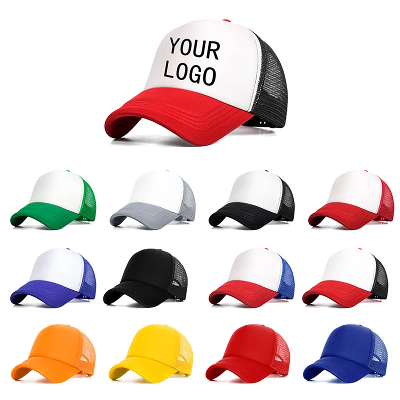 Evrfelan Free Custom LOGO Design Men Women Baseball Cap Summer Mesh