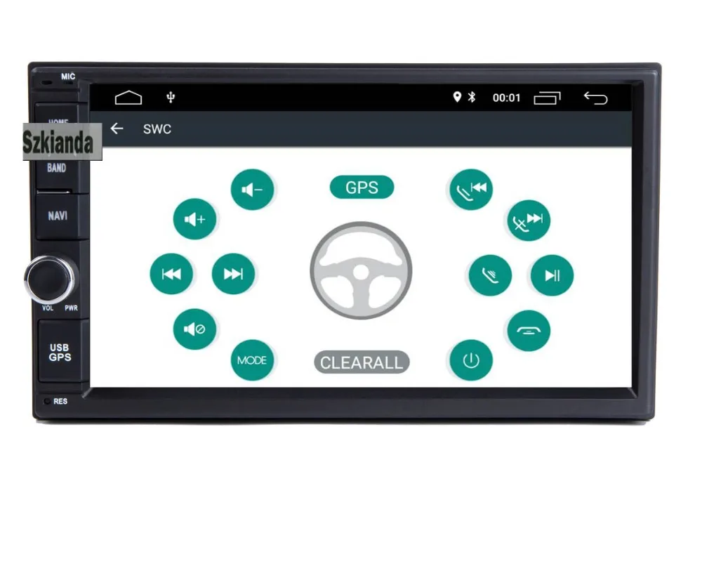 Cheap Car DVD GPS android 8.1 Player 2 din radio New universal GPS Navigation Multimedia For Nissan Toyota Volkswagen Mazda BYD Kia VW 4