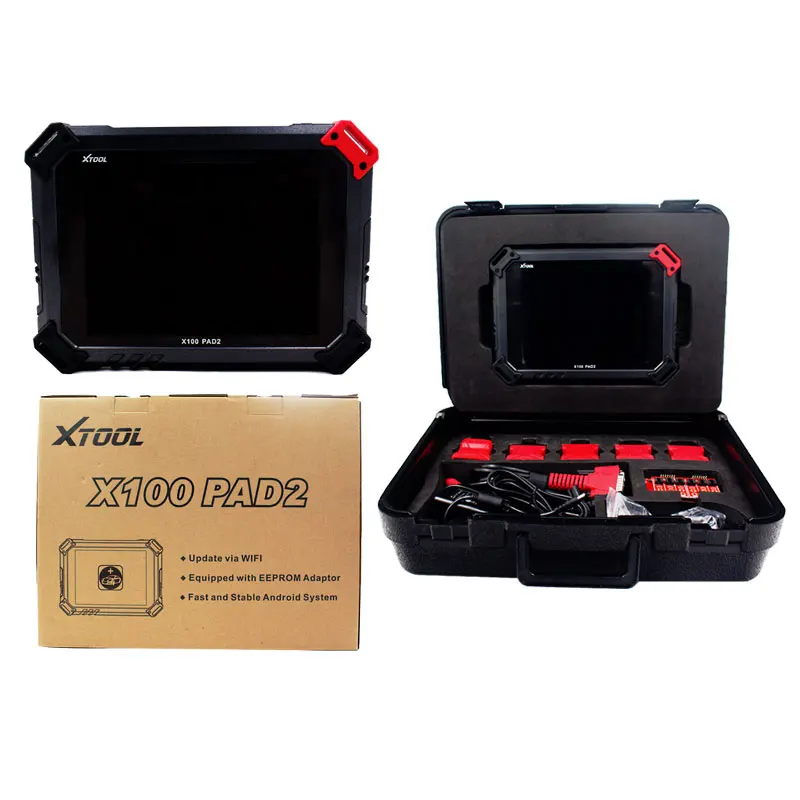 XTOOL X100 PAD2 PRO с KC100 OBD2 авто ключ программист X-100 PAD 2 коррекция одометра WiFi/диагностический инструмент Bluetooth DHL бесплатно