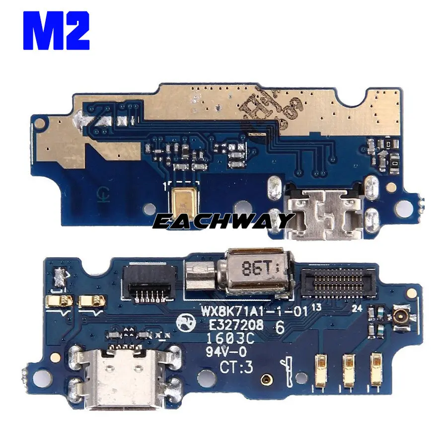 Meizu M1 M2 M3 M5 M6 Note U10 M3S Dock Port USB Charging Dock Charger Connector Plug Board Flex Cable Replacement Repair Parts (24)