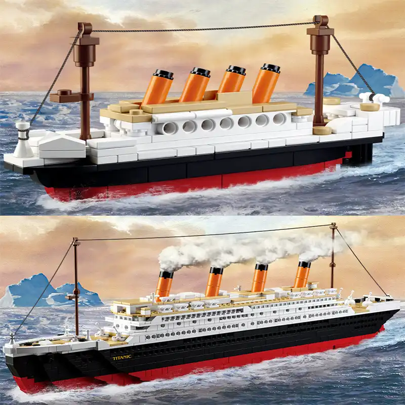 titanic de juguete para niños