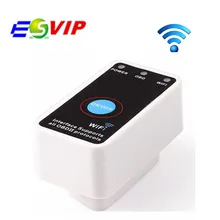 Super Mini ELM327 WiFi Switch auto Code Reader Tool WIFI ELM327 OBD2/EOBD ELM 327 auto Code Reader Tool Free shipping