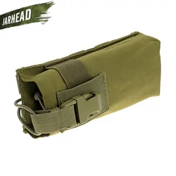 Bolsa táctica militar MOLLE Camo para viaje, bolsa para botella de agua con tapa abierta, al aire libre para escalada, bicicleta, hervidor deportivo de nailon