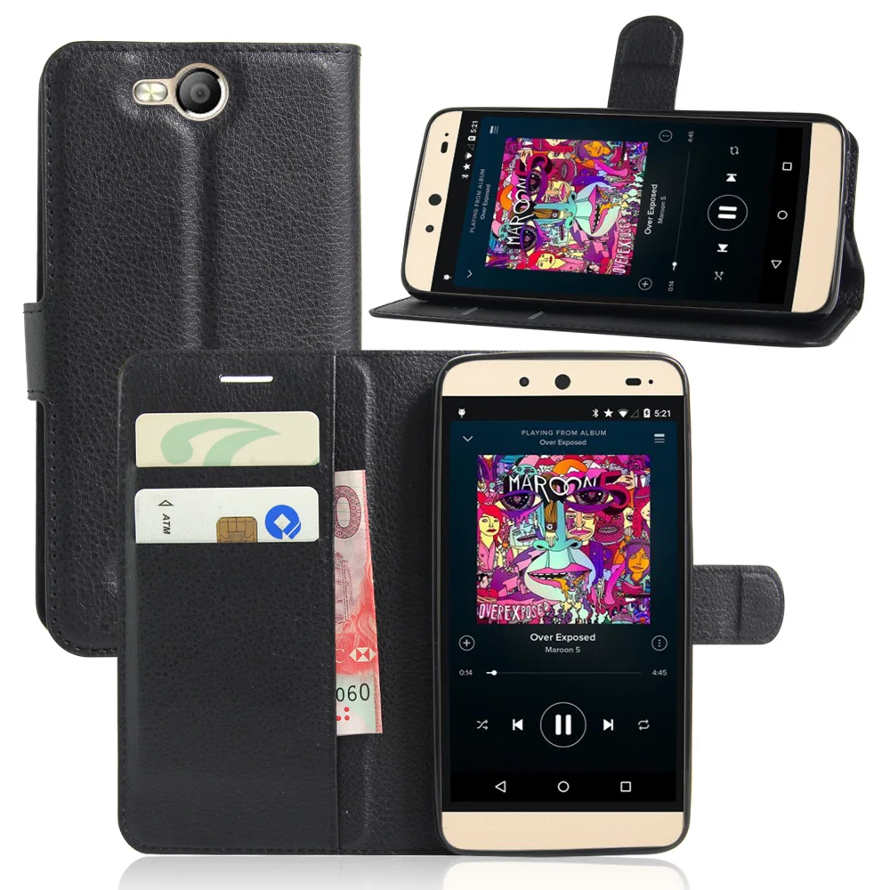 For BLU Energy X case cover fashion luxury filp Lychee leather wallet stand phone case cover