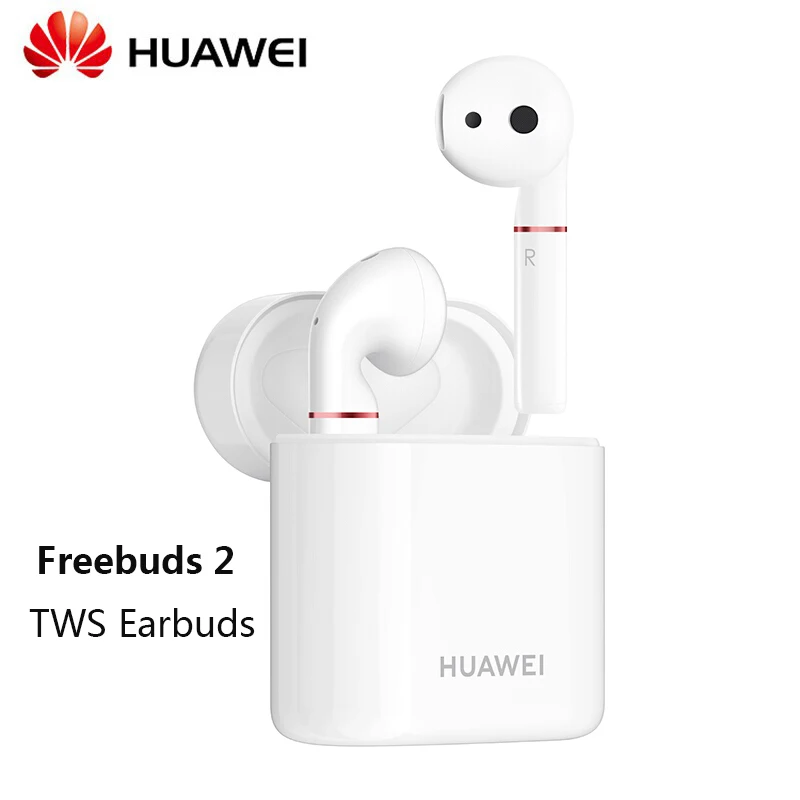 Huawei FreeBuds 2 Наушники Bluetooth 5 0 Водонепроницаемая гарнитура с двумя кликами для huawei P20