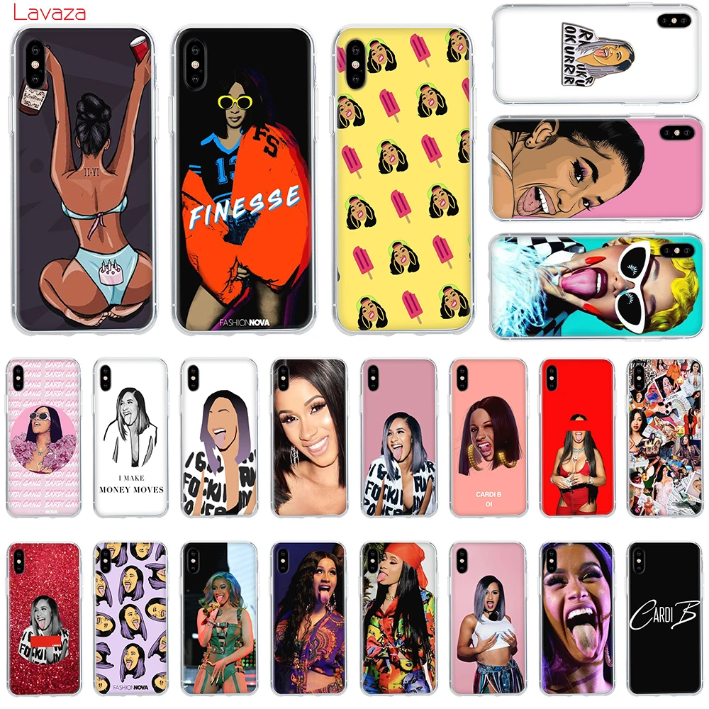 Lavaza Cardi B Belcalis Almanzar жесткий чехол для телефона Apple iPhone 6 6s 7 8 Plus X 5 5S SE XS MAX XR |
