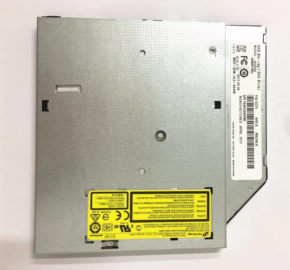 New 9mm BU50N 6X UHD Sata Blu-ray Burner BD-RE BDXL 100G 120GB Writer Drive