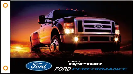 Флаг автомобиля под заказ флаг FORD banner 3x5 футов 100% полиэстер 113 | Дом и сад