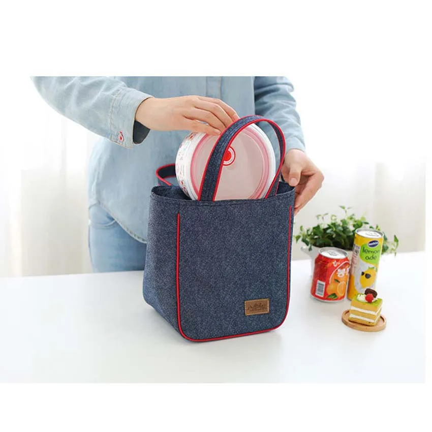 Модные сумки-холодильники изолированные ледяные холодные пакеты для хранения ланч-мешок из алюминиевой фольги контейнер для еды для пикника сохраняет свежесть