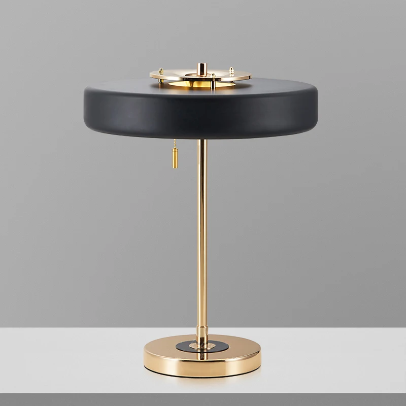 

Ditoon Postmodern Led Table Lamp Designer'S Lighting Bedside Bedroom Contemporary Desk Metal Lamp Nordic Blue White Black Luster