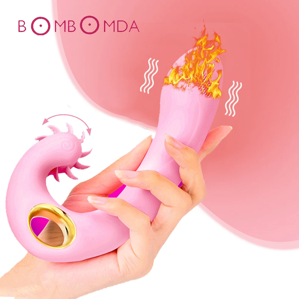 G-Spot Rabbit Anal Dildo Vibrator For Women Adult Sex Toys USB Rechargeable Clitoris Vagina Stimulator Female Masturbation Stick (20)