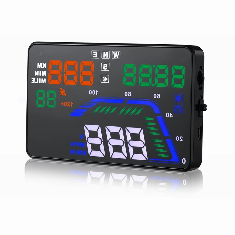 GPS HUD Digital Speedometer Head Up Display MPH Guage