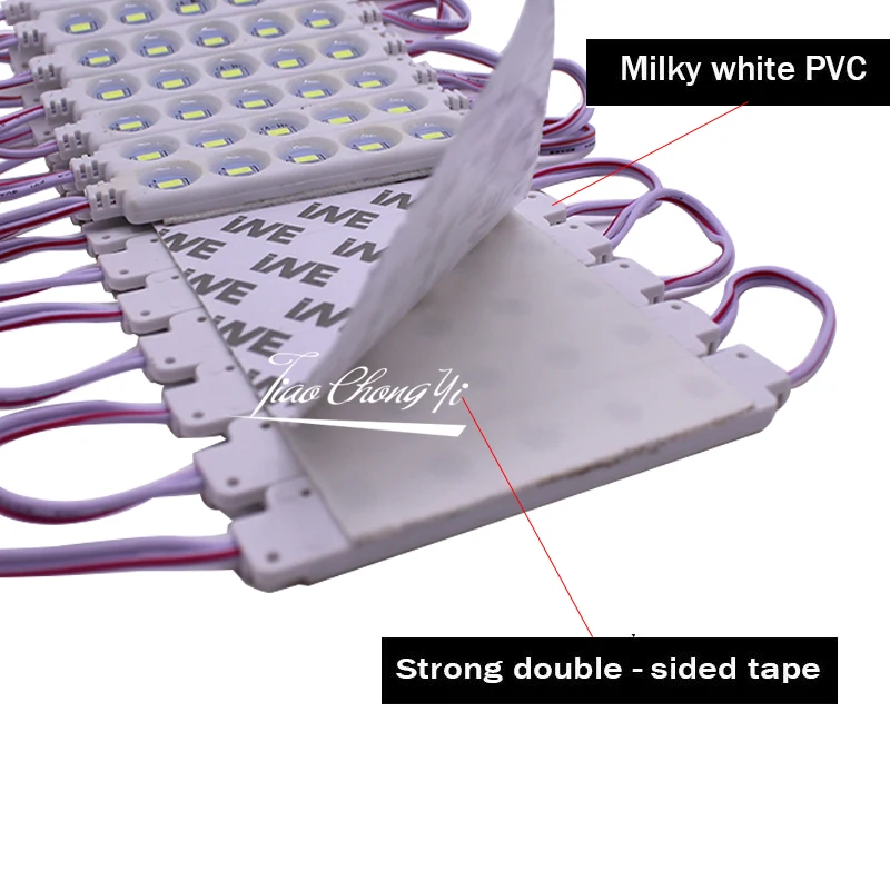 20 шт. SMD 5730 5led s впрыскивающий светодиодный модуль водонепроницаемая лента