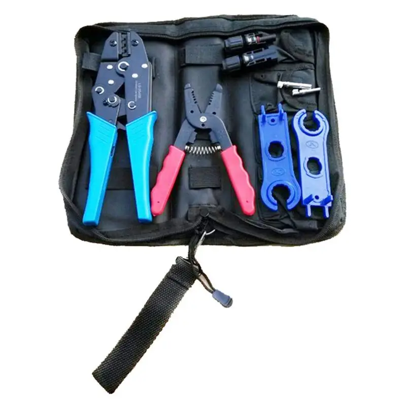 

MC4 Solar Crimping Tools Pv-Connector Wire Crimpers Solar Terminal Crimping Tool Set