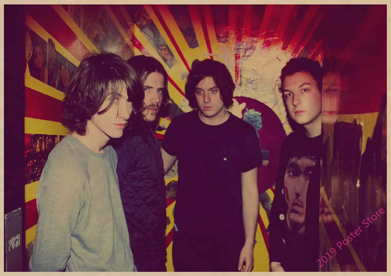 Rock band Arctic Monkeys Kraft Paper Posters Wall Home Bar Posters Home Decor Gift 03