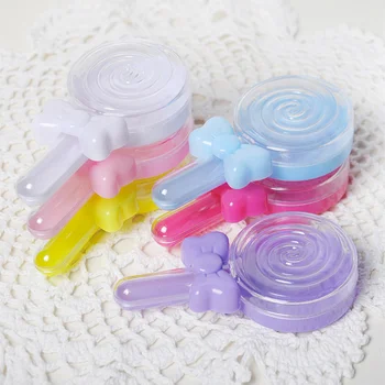 

10pcs Candy Box Lollipop Transparent Plastic Candy Box Container for Halloween Children MJJ88