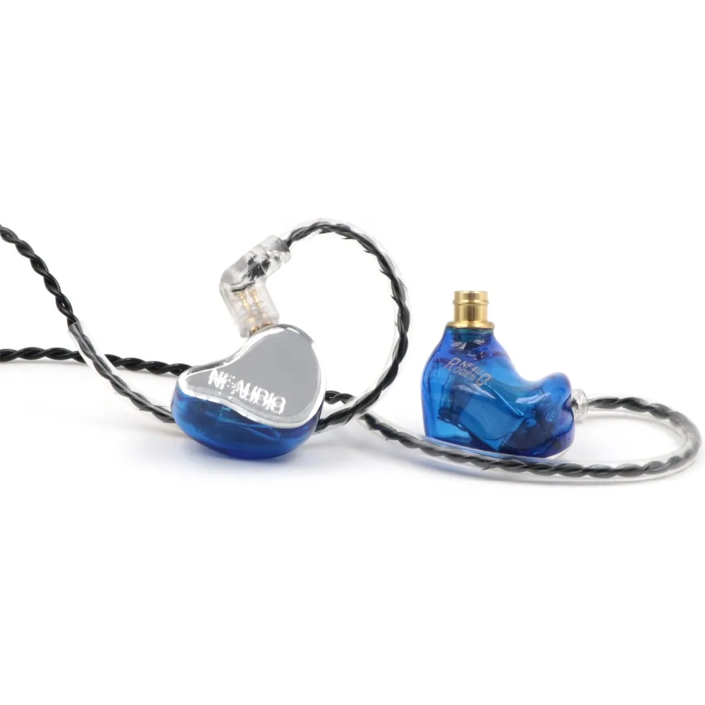 NFAudio NF4u Ocean 4 Knowles BA Quad Driver In Ear Monitor Audiophile HiFi Earphone With 0 78mm 2Pin Detachable Cable