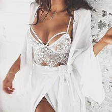 Модное летнее женское сексуальное нижнее белье, кружевной полый бюстгальтер, ремни, обернутая шлейка-жилетка, майки высокого качества