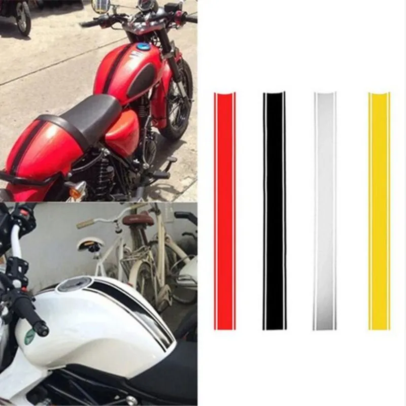 1 Piece Motorcycle DIY Tank Fairing Cowl Vinyl Stripe ...