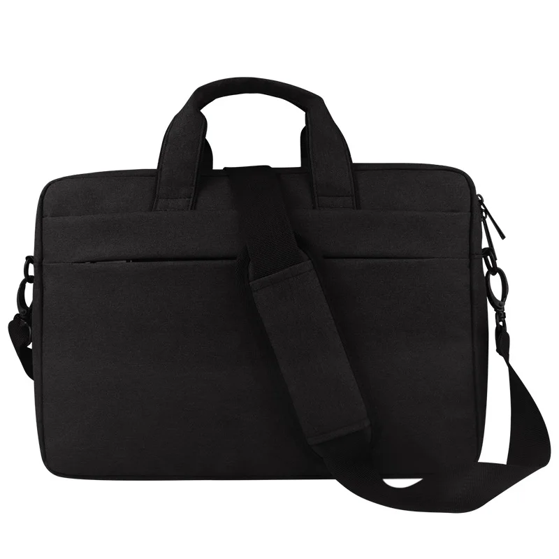 Black 15.6inch Сумка на плечо для ноутбука Apple Macbook Air Pro, чехол для ноутбука с защитой от царапин для Mac Book - Цвет: Black 15.6inch