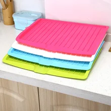 Сливной стеллаж кухонный пластиковый лоток-сушилка большая сушилка над раковиной столешница Органайзер сушилка для посуды Прямая поставка