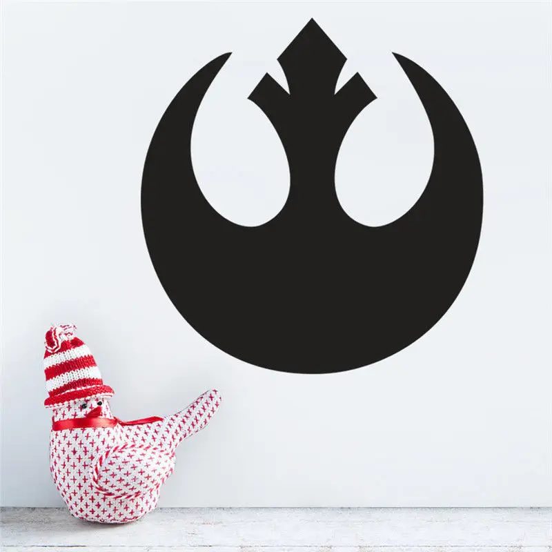 Rebel Alliance Logo Star Wars Decals Vinyl Wall Sticker Home Mural