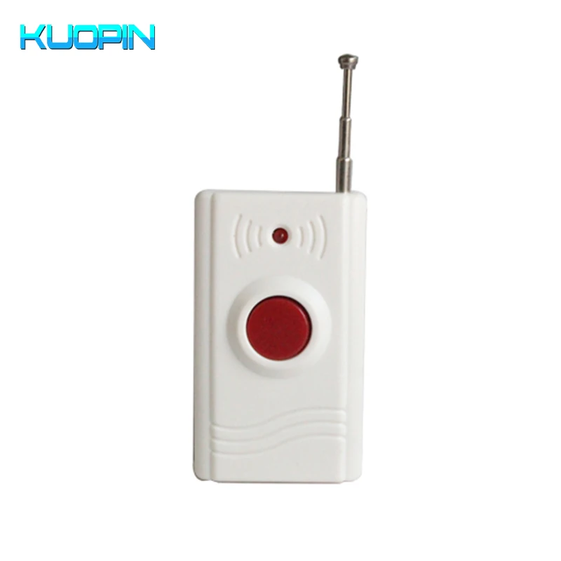 

PS204 Wireless SOS Button One Key Elders Emergency Button 315/433HMz Optional For Home Security Alarm System