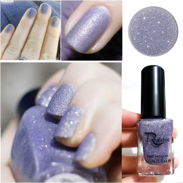 2018 Newest Realchic Brand Glitter Liquid Sand Texture Gel Nail 2018 Newest Realchic Brand Glitter Liquid Sand Texture Gel Nail Polish Matte Varnish Art