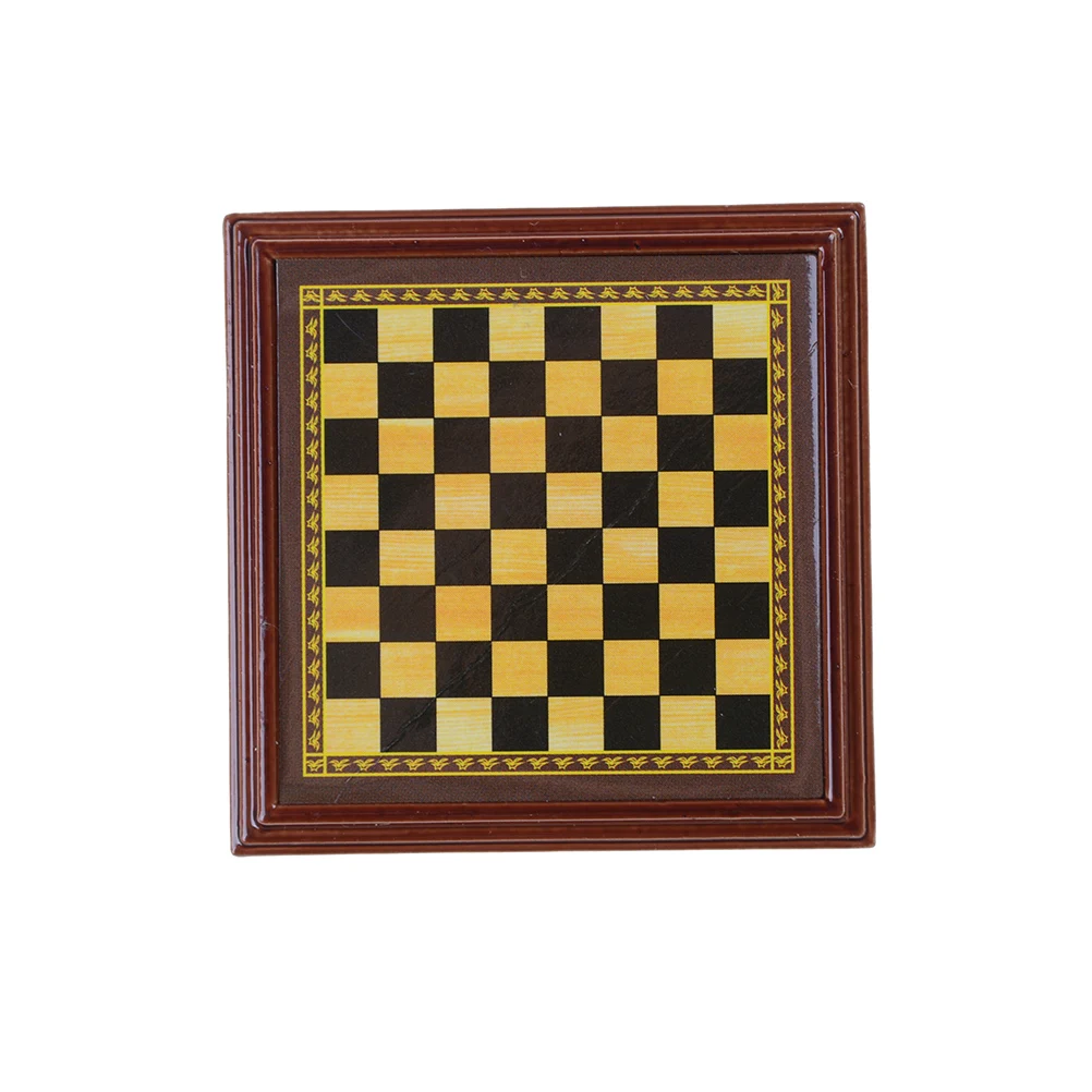 1 Набор, классические цинковые литые шахматы, деревянная шахматная доска, Набор для игры в шахматы с королем, уличные шахматы, 6,8*5,7 см
