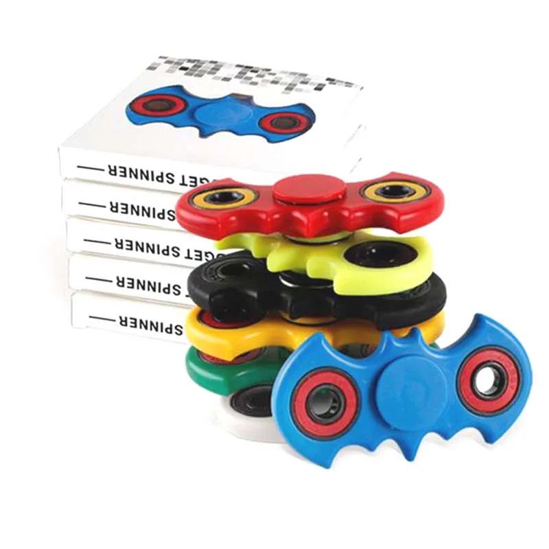 

Bat Shape Hand Spinner 2017 New Arrival Fashion Fidget Spinner For Autism and ADHD Kid Funny Anti-stress Top Spinner Toy