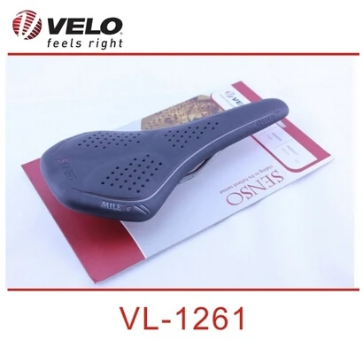 VELO VL-1261 седло горный велосипед складной велосипед велосипедное седло велокожа седло аксессуары Велосипедное Сиденье - Цвет: A