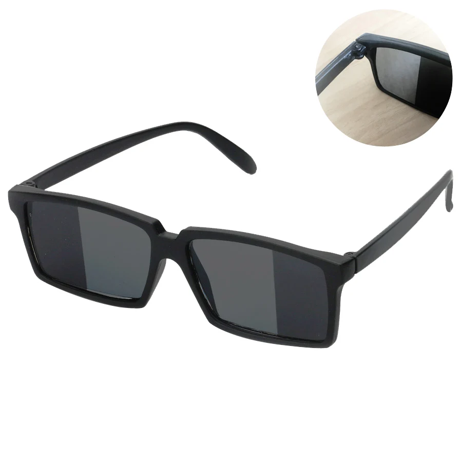 To See Behind Spy Sunglasses Novelty Shades with Mirror on Side Ends Funny Costume Glasses Accessories for Kids& Adult